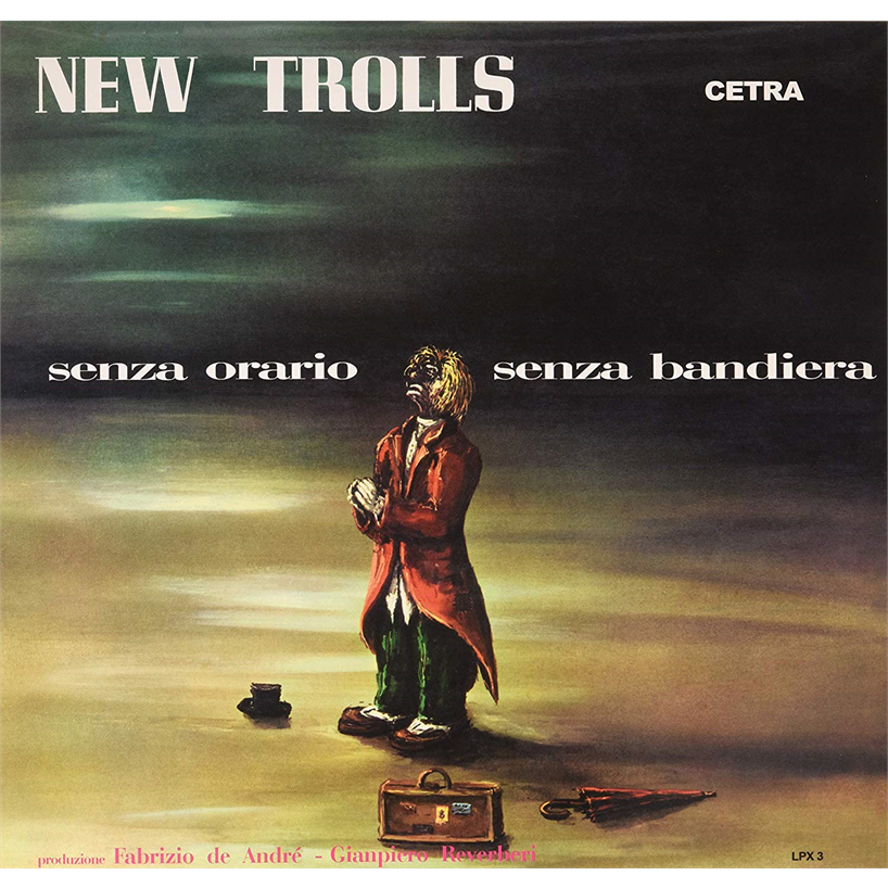 NEW TROLLS - SENZA ORARIO SENZA BANDIERA (LP - gatefold | orange | rem’21 - 1968)