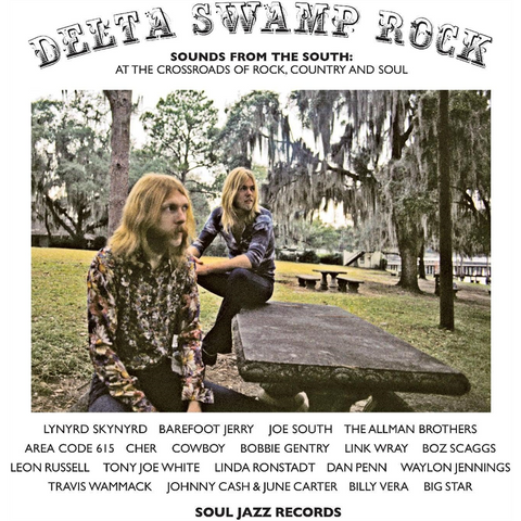 SOUL JAZZ RECORDS - ARTISTI VARI - DELTA SWAMP ROCK: SOUNDS FROM THE SOUTH (2LP - COMPILATION - 2024)