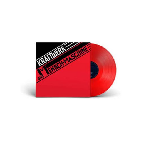 KRAFTWERK - DIE MENSCH-MASCHINE (LP - ROSSO | GERMAN VERION | REM25 - 1978)