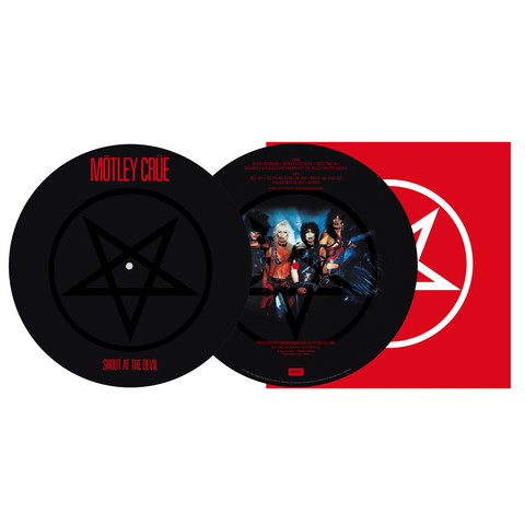 MOTLEY CRUE - SHOUT AT THE DEVIL (LP - 40th ann | ltd ed - picture disc | rem23 - 1983)