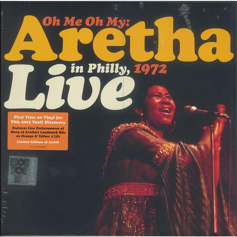 ARETHA FRANKLIN - OH ME, OH MY: aretha live in philly 1972 (2x21’’ - RSD'21)