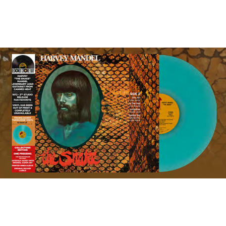 HARVEY MANDEL - THE SNAKE (LP - TURQUOISE | RSD'25 - 1972)
