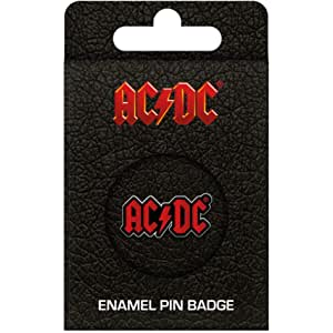 AC/DC - LOGO - SPILLA SMALTATA