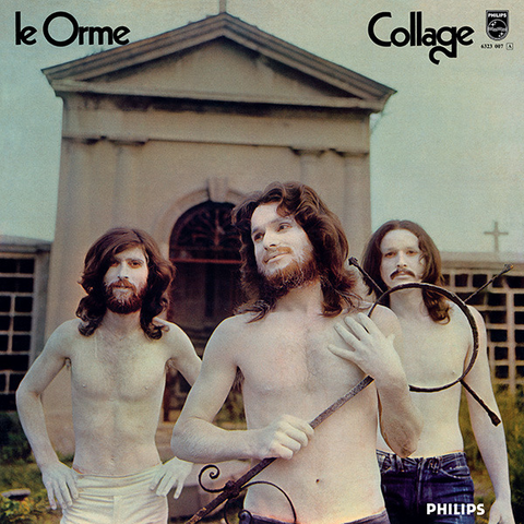 LE ORME - COLLAGE (LP - red vinyl - 1971)