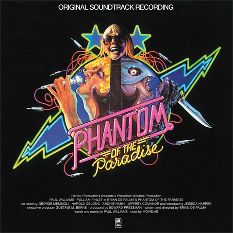 PHANTOM OF THE PARADISE - SOUNDTRACK - PHANTOM OF THE PARADISE (LP - REM24 - 1974)