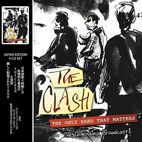 THE CLASH - THE ONLY BAND THAT MATTERS (4cd)