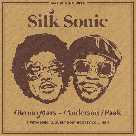 SILK SONIC - ANDERSON PAAK & BRUNO MARS - AN EVENING WITH SILK SONIC (LP – 2022)