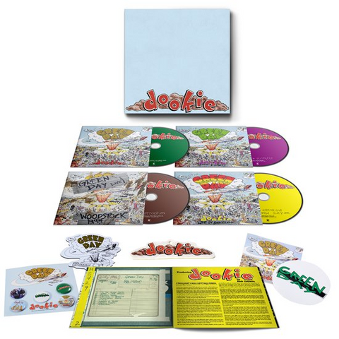 GREEN DAY - DOOKIE: 30th anniversary edition (1994 - 4cd box set | rem23)