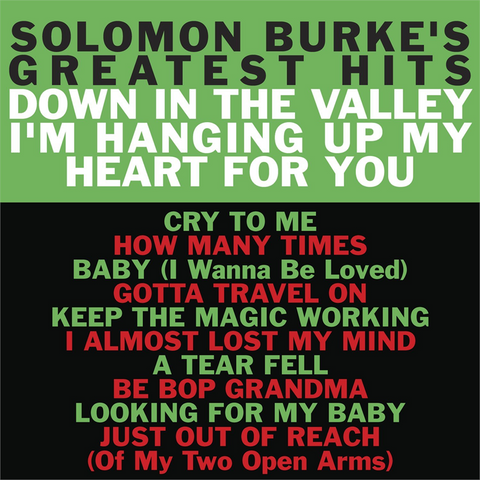 SOLOMON BURKE - GREATEST HITS