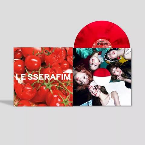 LE SSERAFIM - SPAGHETTI (LP - TOMATO RED - 2026)