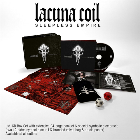 LACUNA COIL - SLEEPLESS EMPIRE (2025 - DELUXE - 24PG BOOKLET | BOXSET)