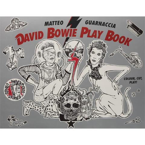 DAVID BOWIE - PLAYBOOK: color / cut / play - activity book