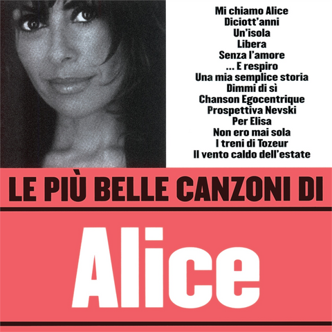 ALICE - LE PIU' BELLE CANZONI (2LP - COLORATO - 2025)