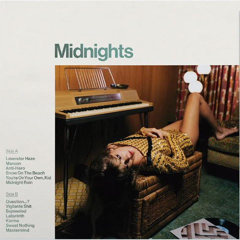 TAYLOR SWIFT - MIDNIGHTS (2022 - JADE GREEN EDITION)