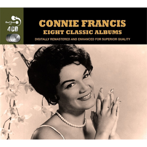 CONNIE FRANCIS - EIGHT CLASSIC ALBUMS - 4CD