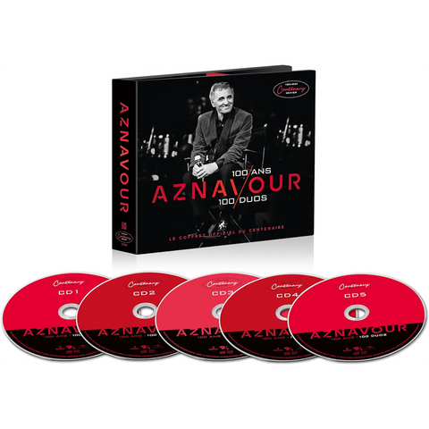 CHARLES AZNAVOUR - 100 ANS: duos (2024 - 5cd)