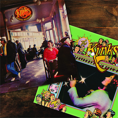 THE KINKS - MUSWELL HILLBILLIES / EVERYBODY'S IN SHOW-BIZ (6LP+4CD+BLURAY – REM22 – 1971-72)