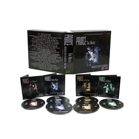 PRINCE - THE ARTIST in concert (6cd - 1982-91)