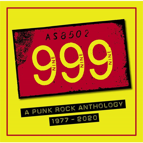 999 - A PUNK ROCK ANTHOLOGY 1977-2020 (2cd)