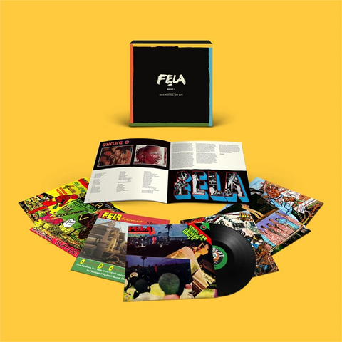 FELA KUTI - FELA (7LP - box curated by Chris Martin & Femi Kuti)