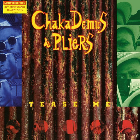CHAKA & PLIERS DEMUS - TEASE ME (LP - yellow vinyl - RSD'18)