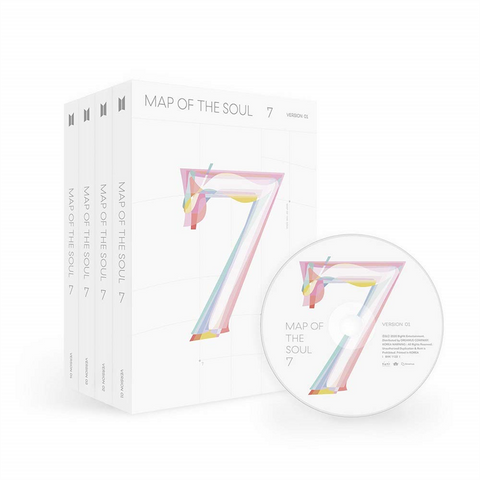 BTS - MAP OF THE SOUL: 7: version 1 (2020 – box set)