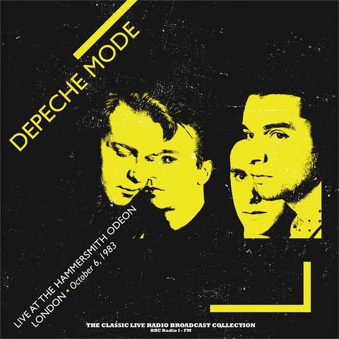 DEPECHE MODE - LIVE AT HAMMERSMITH: 1983 (LP - giallo)