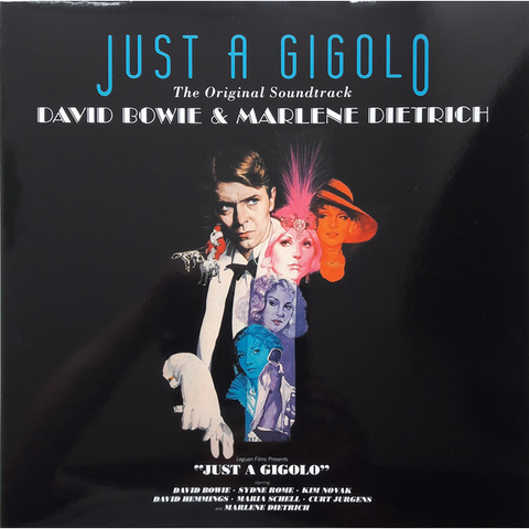 DAVID BOWIE - JUST A GIGOLO (LP - clrd - 1978)