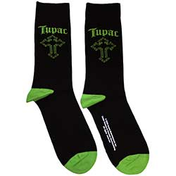 TUPAC - 2PAC - GREEN CROSS - CALZINI / TAGLIA 40-45