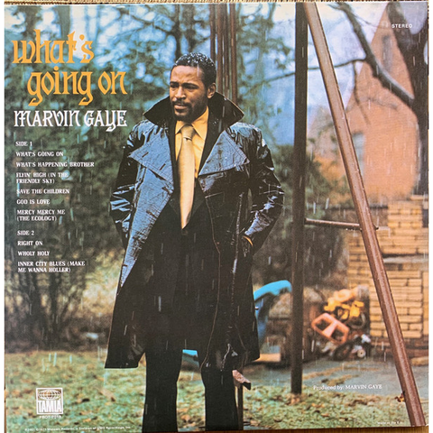 MARVIN GAYE - WHAT'S GOING ON (LP - japan | rem’17 - 1971)