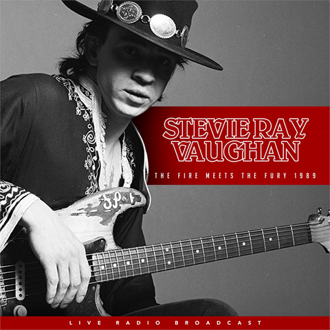 STEVIE RAY VAUGHAN - Best of FIRE MEETS THE FURY (LP - 1989)