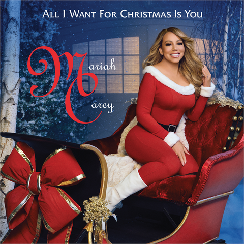 MARIAH CAREY - ALL I WANT FOR CHRISTMAS IS YOU (12'' - 30TH ANN | NEW COVER | REM24 - 1994)