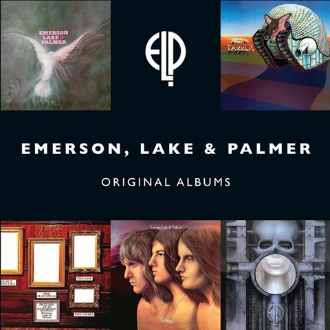 LAKE & PALMER EMERSON - ORIGINAL ALBUMS (2023 - 5cd box)