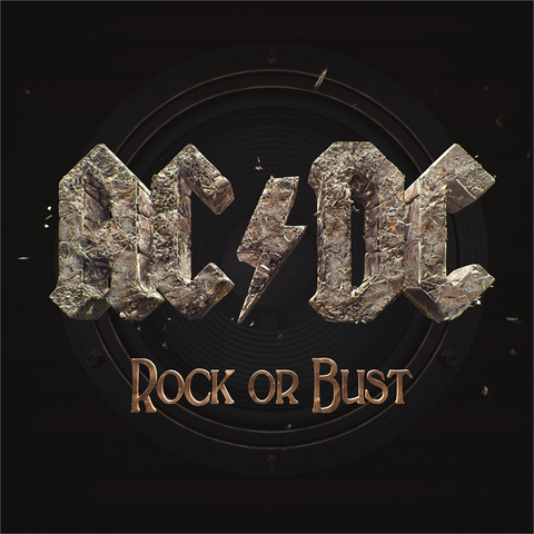 AC/DC - ROCK OR BUST (LP - 50TH AC/DC ANN | GOLD | REM24 - 2014)