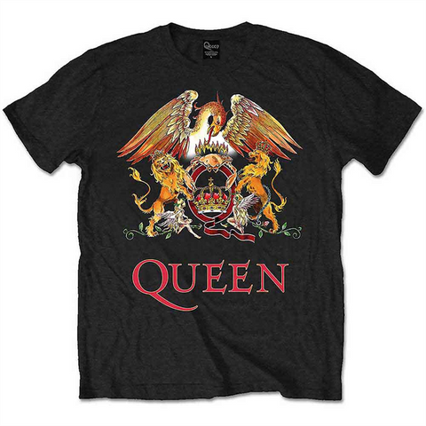 QUEEN - CLASSIC CREST - nero