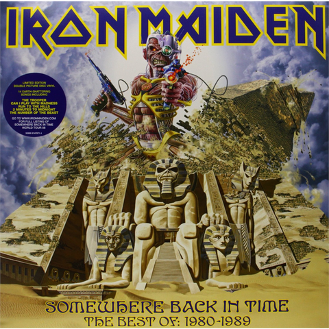 IRON MAIDEN - SOMEWHERE BACK IN TIME - BEST OF