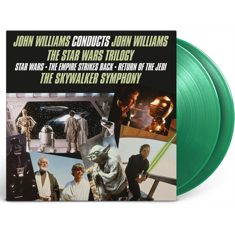 JOHN WILLIAMS - SOUNDTRACK - THE STAR WARS TRILOGY (2LP - VERDE - 2024)