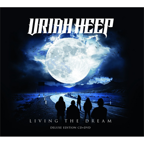 URIAH HEEP - LIVING THE DREAM (2018 - cd+dvd)