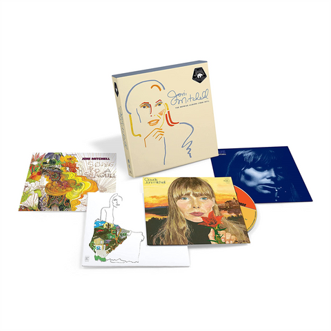 JONI MITCHELL - THE REPRISE ALBUMS (1968-1971 - 4CD BOX - 2021)