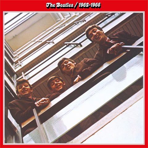 THE BEATLES - THE BEATLES 1962-1966: red album (1973 - 2cd+booklet | rem23)