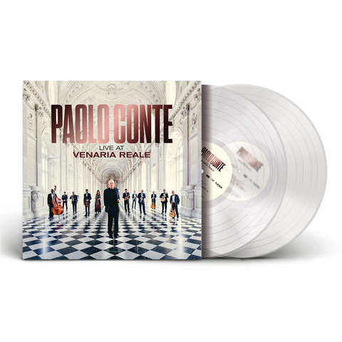 PAOLO CONTE - LIVE AT VENARIA REALE (2LP - LTD ED | TRASPARENTE - 2021)