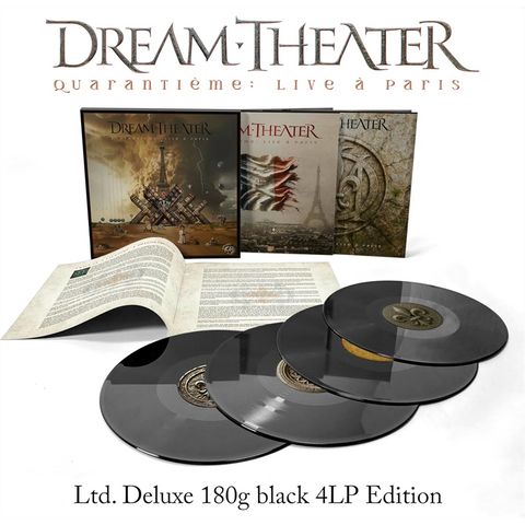 DREAM THATER - QUARANTIEME: LIVE A PARIS (4LP - 2025)