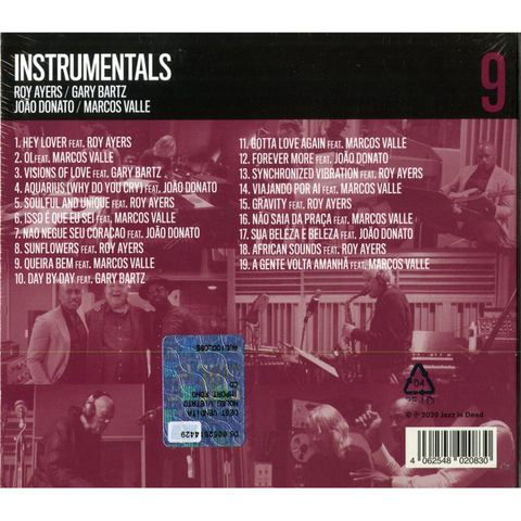 ADRIAN YOUNGE & ALI SHAHEED MUHAMMAD - INSTRUMENTALS | JID009 (2021 - JAZZ IS DEAD SERIES)