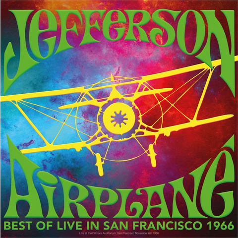 JEFFERSON AIRPLANE - BEST OF LIVE IN S.FRANCISCO (LP - broadcast - 2018)