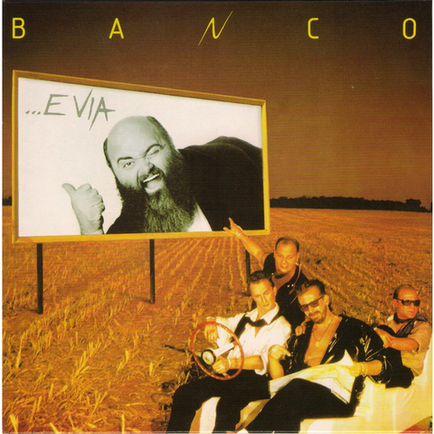 BANCO DEL MUTUO SOCCORSO - BANCO E VIA (LP - giallo | rem22 - 1985)
