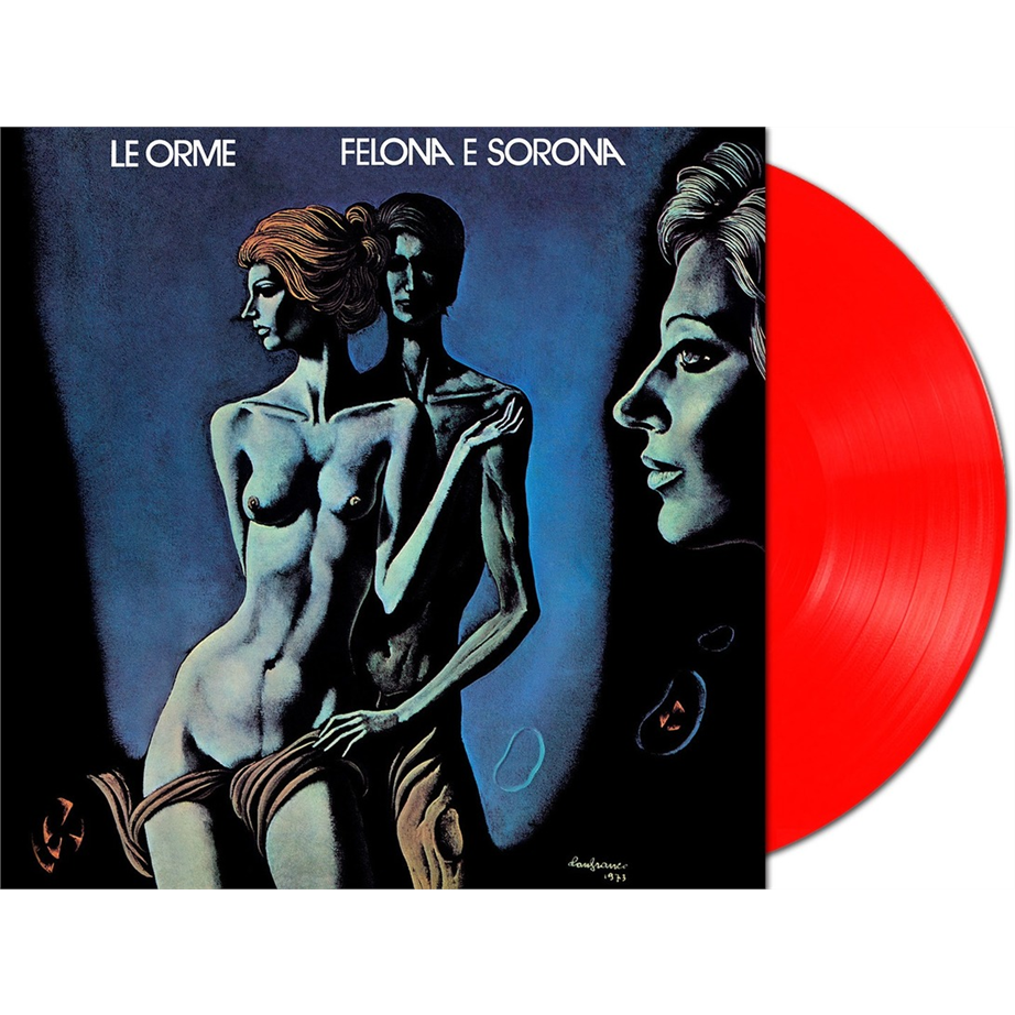 LE ORME - FELONA E SORONA (LP - clear red | ita vers. | rem’21 - 1973)