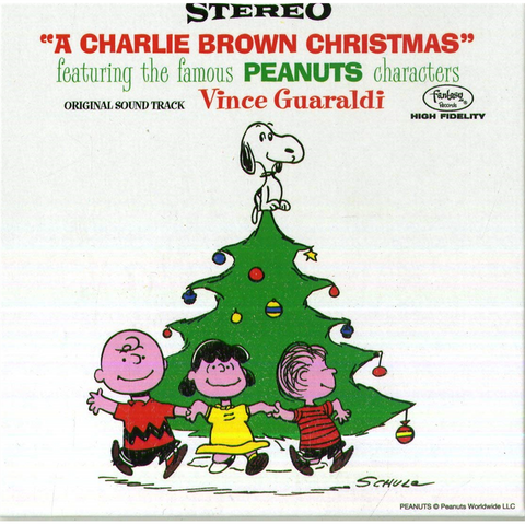 VINCE GUARALDI - A CHARLIE BRONW CHRISTMAS (3'' - mini vinile)