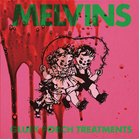 MELVINS - GLUEY PORCH TREATMENTS (LP - green vinyl - 1987)