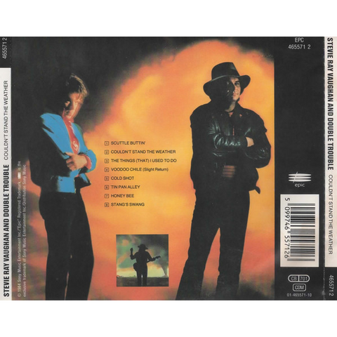 STEVIE RAY VAUGHAN & DOUBLE TROUBLE - COULDN'T STAND THE WEATHER (1984)