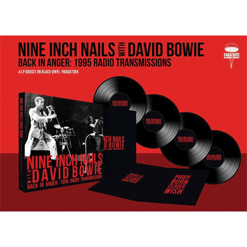 DAVID BOWIE & NINE INCH NAILS - BACK IN ANGER - the 1995 radio transmissions (4LP)
